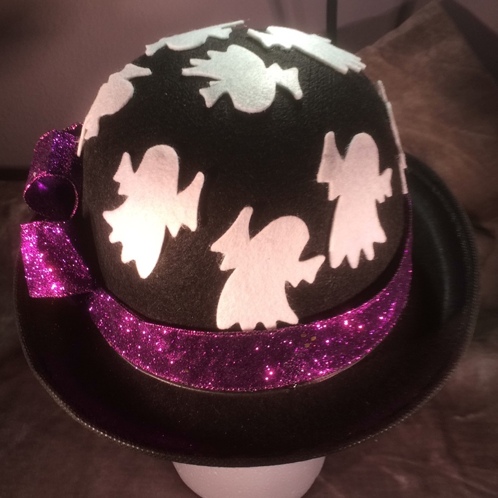 Black Derby Halloween Hat